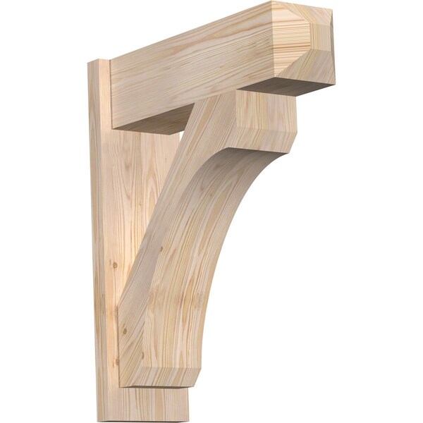 Ekena Millwork Legacy Craftsman Smooth Outlooker, Douglas Fir, 7 1/2"W x 24"D x 28"H OUT08X24X28LEC04SDF - main